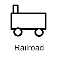 rectangle, circles, train, car, truck